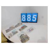 NATIONAL BANK OF CAMBODIA 2001 EARLY POSTCARDS