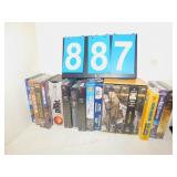 AUDIO BOOKS, DVD, VHS TAPES