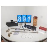 SWING DRAPRIE ROD, EARRINGS, ETC.