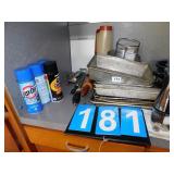 BAKING PANS, ROLLING PINS, ETC