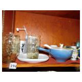 GLASSES, STEELERS MUGS, BOWLS, ETC