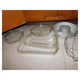 JELLO MOLDS, CASSEROLE DISHES, ETC