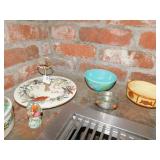 LENOX PLATE, MIKASA COVERED BOX, RICE BOWL,