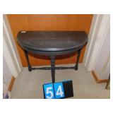 PAINTED FLATWALL TABLE 26"W X14" X 19"