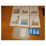 US STEEL WATERCOLOR PRINTS PROMOTIONAL