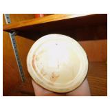 WELLER POTTERY SINGLE CANDLE HOLDER TWO EACH ONE