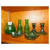 GREEN LAMONT VINEYARDS BOTTLES, STAR CANDLE