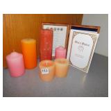 HOLY BIBLE IN BOX WITH CANDLES