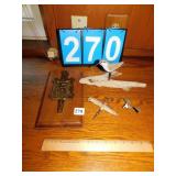 BIRD FIGURES, WISCONSIN PLAQUE