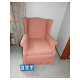PINK ARMCHAIR