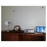 CLOCK, LAMP, RADIO ALARM CLOCK