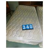 TWIN BOXSPRING AND MATRESS