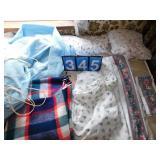 HEATED BLANKET, SHEETS, THROW
