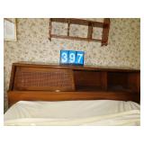 FULL SIZE BED, HEADBOARD, FOOTBOARD, SIDE RAILS