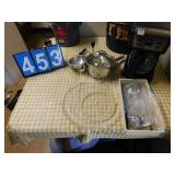 COFFEE POT, SIFTER, MICROWAVE DISH, TEA TODDLERS,