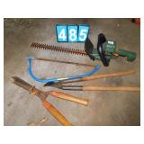 HEDGE TRIMMERS,  PRUNERS, ETC