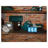 PLANTERS, WATERING CAN, ETC