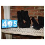 BOOTS, JOE BOXER & SPORTO, SIZE 7, 7.5