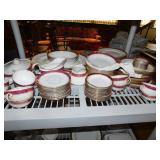 DINNER WARE RAMONA, PLATTER, CREAMER, GRAVY,