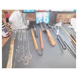 BARBEQUE SUPPLIES, FOIL PANS, MANHATTAN MIXER,
