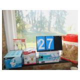 LIGHTBULBS, HICKORY WOOD CHIPS,