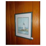 WATER COLOR LIGHTHOUSE