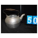 ALUMINUM TEA KETTLE W/ HANDLE