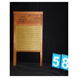THE BRASS KING WASH BOARD