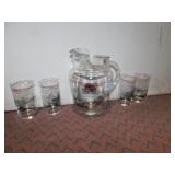 PITCHER AND GLASS SET