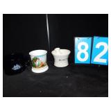 SHAVING MUGS, BRUSH, OLD SPICE, GERMANY, BURT