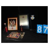 GULF COAT SZ. 44 , REPRODUCTION PUMPS, ETC.