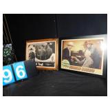 SUNSET TRAIL, FLAMING BULLETS, FRAMED PRINTS, 12"