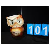 WISE OWL COOKIE JAR
