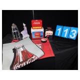 COCA-COLA MUSICAL BANK, HOCKEY PUCK, PLACE MAT,