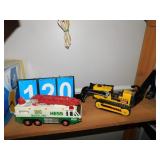 HESS FIRE TRUCK, TONKA TRUCK,