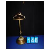 FLOOR ASHTRAY W/ ALABASTER CENTER