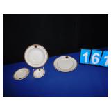 STRAUSBERG RR CHINA 4 PIECES - DINING CAR CHINA