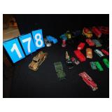 TOY CAR GROUP INCLUDING FRICTION, HUBLEY ETC.