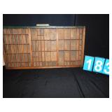 TYPE DRAWER ANTIQUE