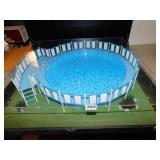 SWIMMING POOL MODEL IN CASE