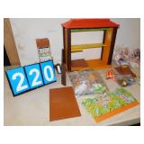 MCDONALD BLDG. BARBIE PROMO PIECES ETC.