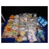 ASSORTED PREMIUM FAST FOOD TOYS, MCDONALDS,