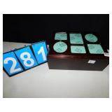 PHOTO BOX WITH PICTURE TOP LIKE NEW