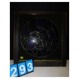 WINDOW 30-1/2 X 28-1/2 FAUX LEADED COY FIH