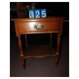 SINGLE DRAWER SIDE TABLE GOOD FOR PROJECT AS IS