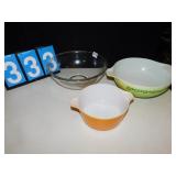 VINTAGE PYREX BOWLS,
