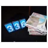 THREE REAMS OF SALMON COLOR COPY PAPER