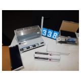 BINDING MACHINE MADE BY IBICO WITH BINDING