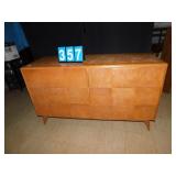 HEYWOOD WAKEFIELD CHAMPAGNE FINISH DRESSER TOP