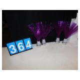 BATTERY OPERATED LIGHTS WITH PURPLE PLASTIC